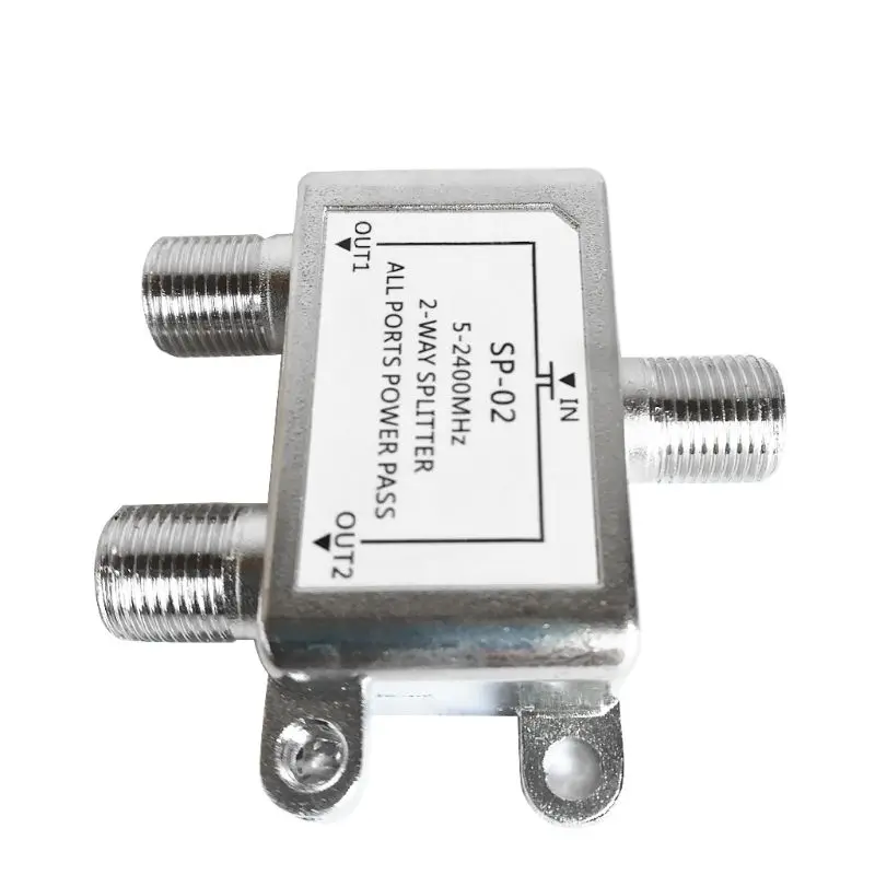 Conector Adaptador Enchufe Receptor Satélite para SATV/CATV 5-2400MHz