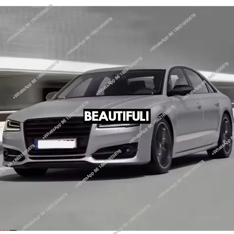 S8 Style Car Bodykit for A8 Bodykit S8 Front Bumper Grill Rear Diffuser A8 Bumper 2015-2017 2