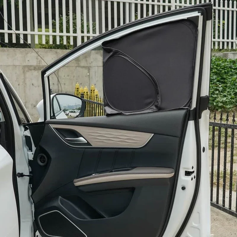 

Для BYD M6 2025-2026 автомобильный черный оконный солнцезащитный козырек с защитой от УФ-лучей, теплоизоляционный защитный чехол, аксессуары для интерьера