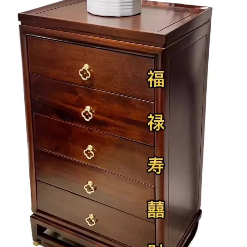 

New Chinese style ebony cabinets for home use, large capacity simple storage cabinets, storage cabinets, solid wood furniture