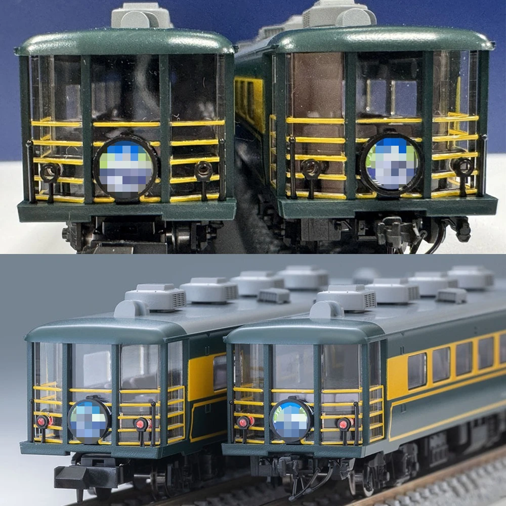 TOMIX N Type 1/160 Scale Model Train 14-700 Series Passenger Car 92819 Salon Car 7 Car Nonpowered Train Set Boys Toy Gift