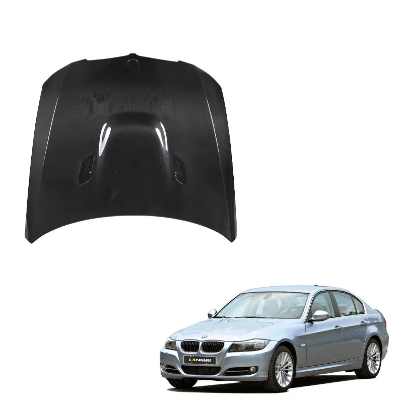 

Car Exterior Body Parts 3 Series E90 Lci Upgrade M3 Style Carbon Fiber Front Bonnet Hood for E90 Engine Hoods