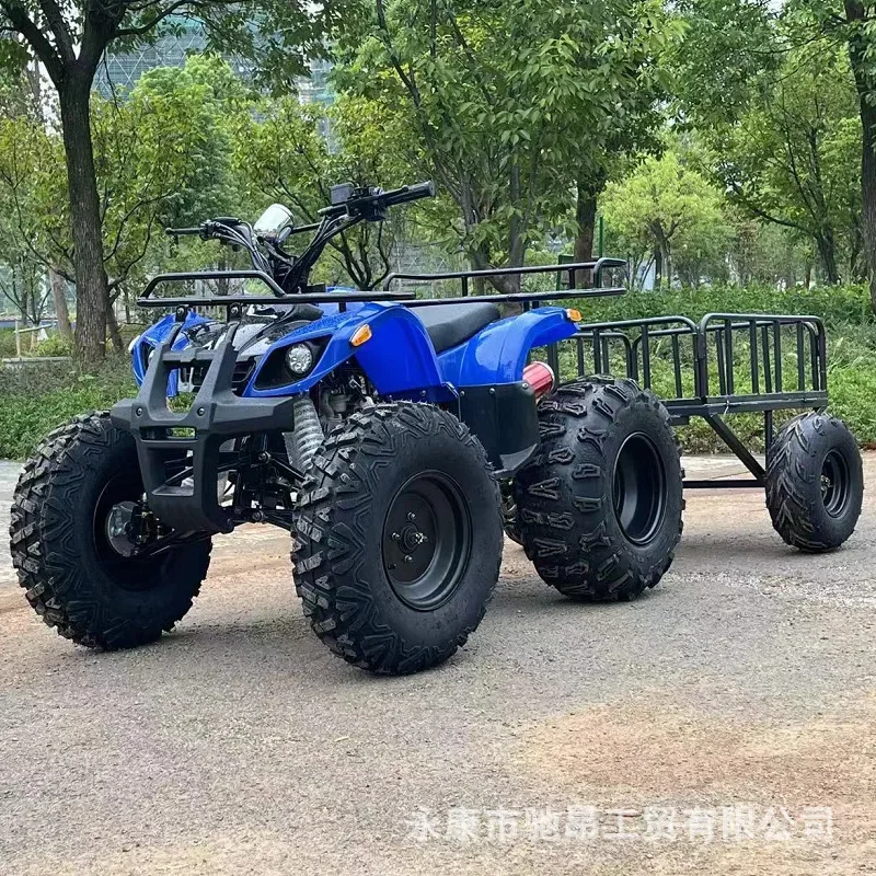 125CCWith ShakeATV ATV Farm Cart With Shaking Farm Four-wheel Motorcycle Container All-terrain Vehicle