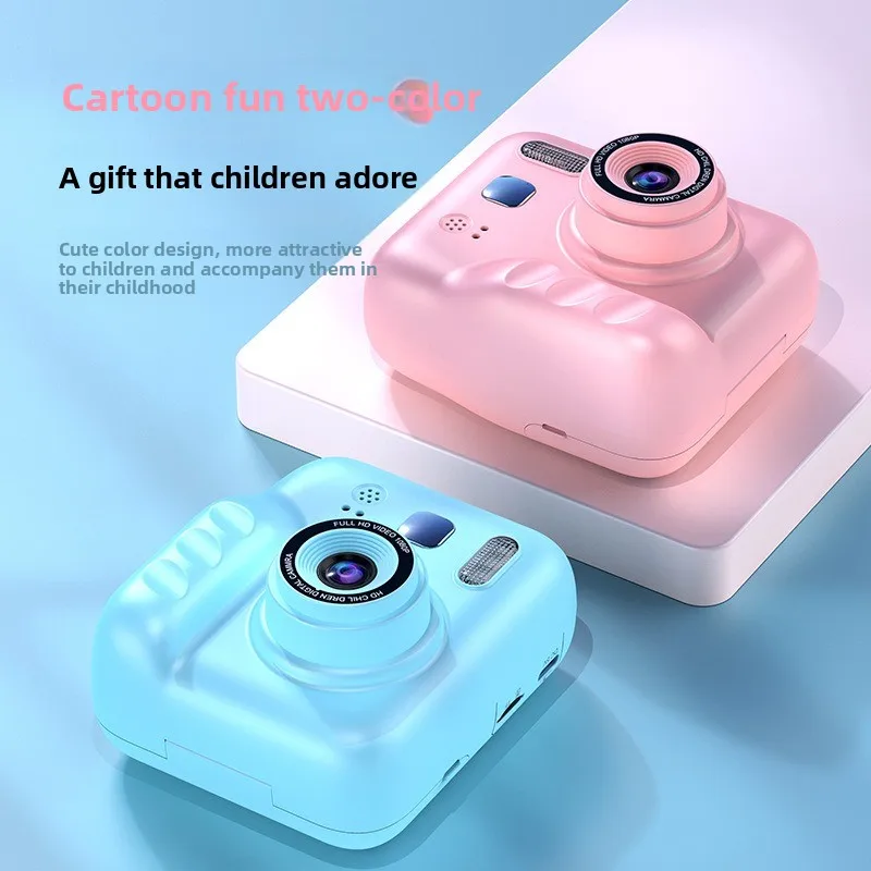 

New children's Polaroid printing camera high definition dual lens can take pictures and videos toy gift box