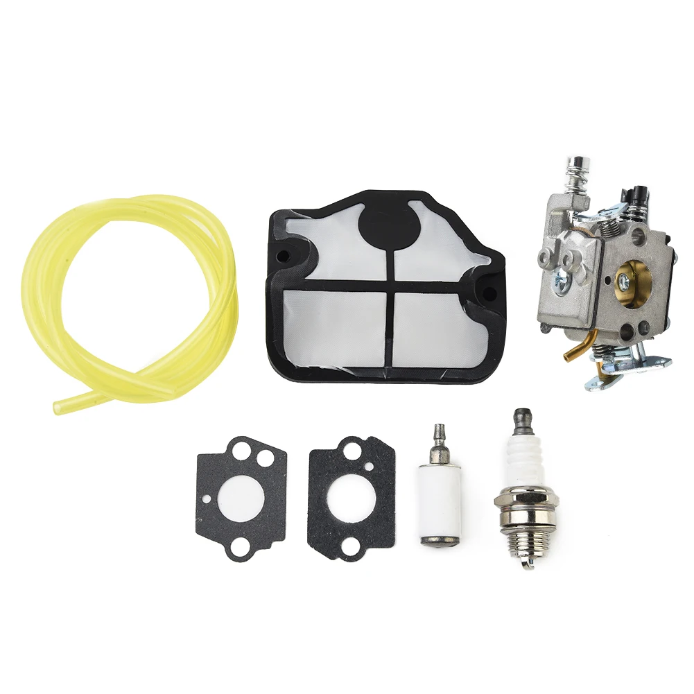 For Carburetor C1QW29E Compatible with 36 41 136 137 141 142 Chainsaws Includes Gaskets Air and Fuel Filters Fuel Line