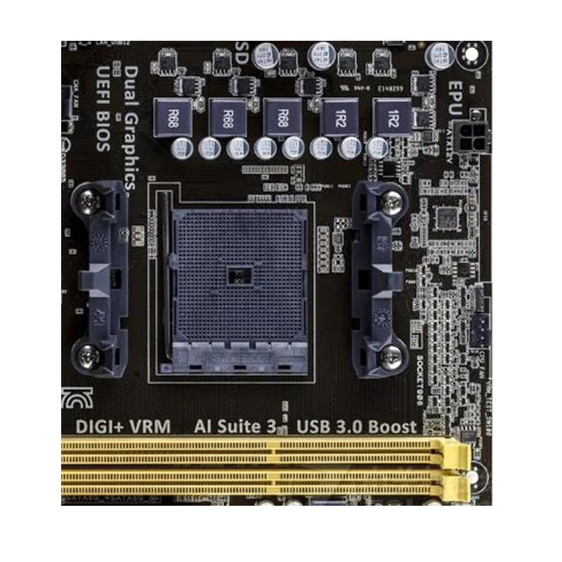 Para amd a88x A88XM-E placa-mãe usado soquete original fm2 + ddr3 32gb usb2.0 usb3.0 sata3 desktop mainboard