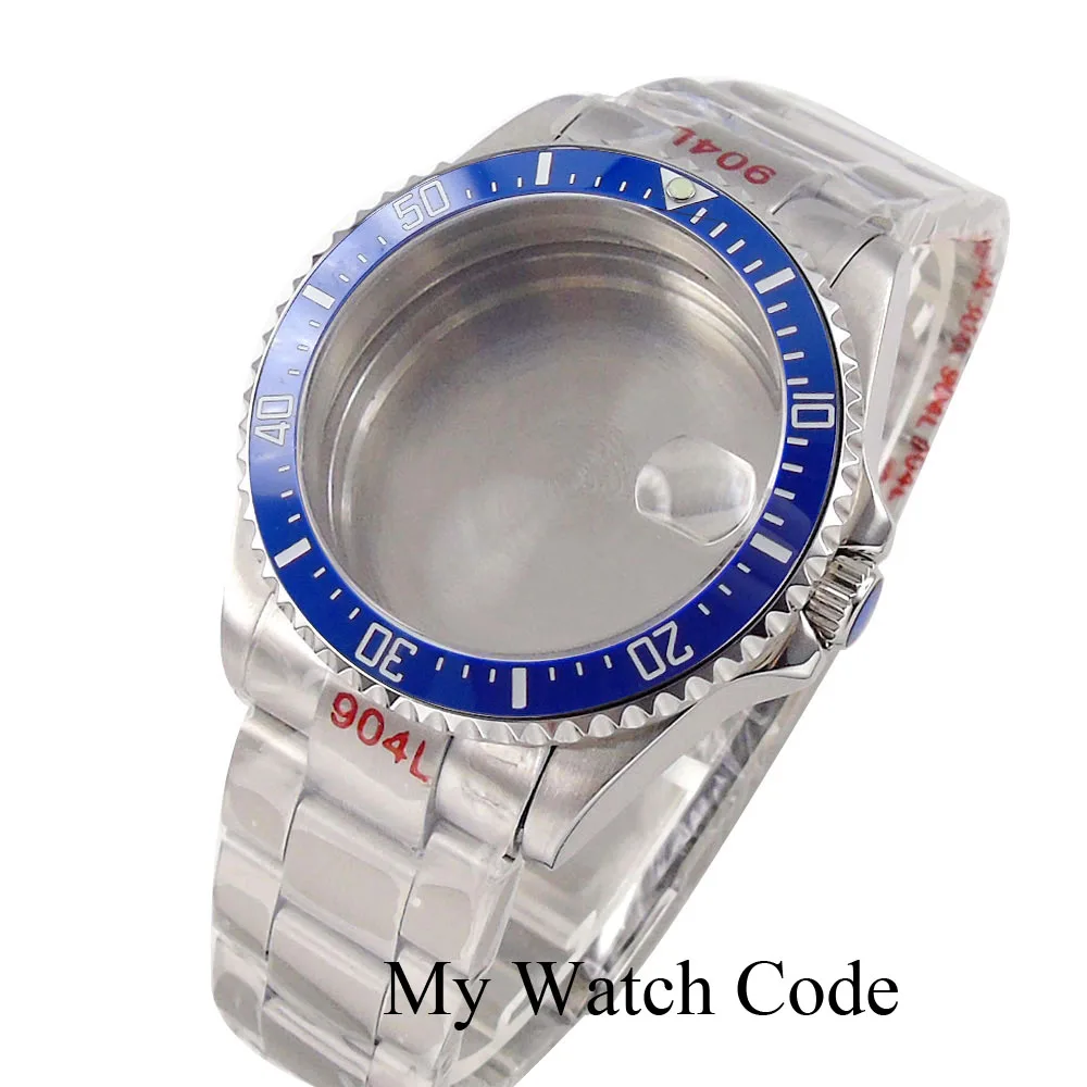 20Bar 38mm 40mm SUB Diver Watch Case for NH34 NH35 NH36 NH38 NH39 NH72 NH70 ETA2824 MIYOTA DG ST2130 PT5000 904L Bracelet