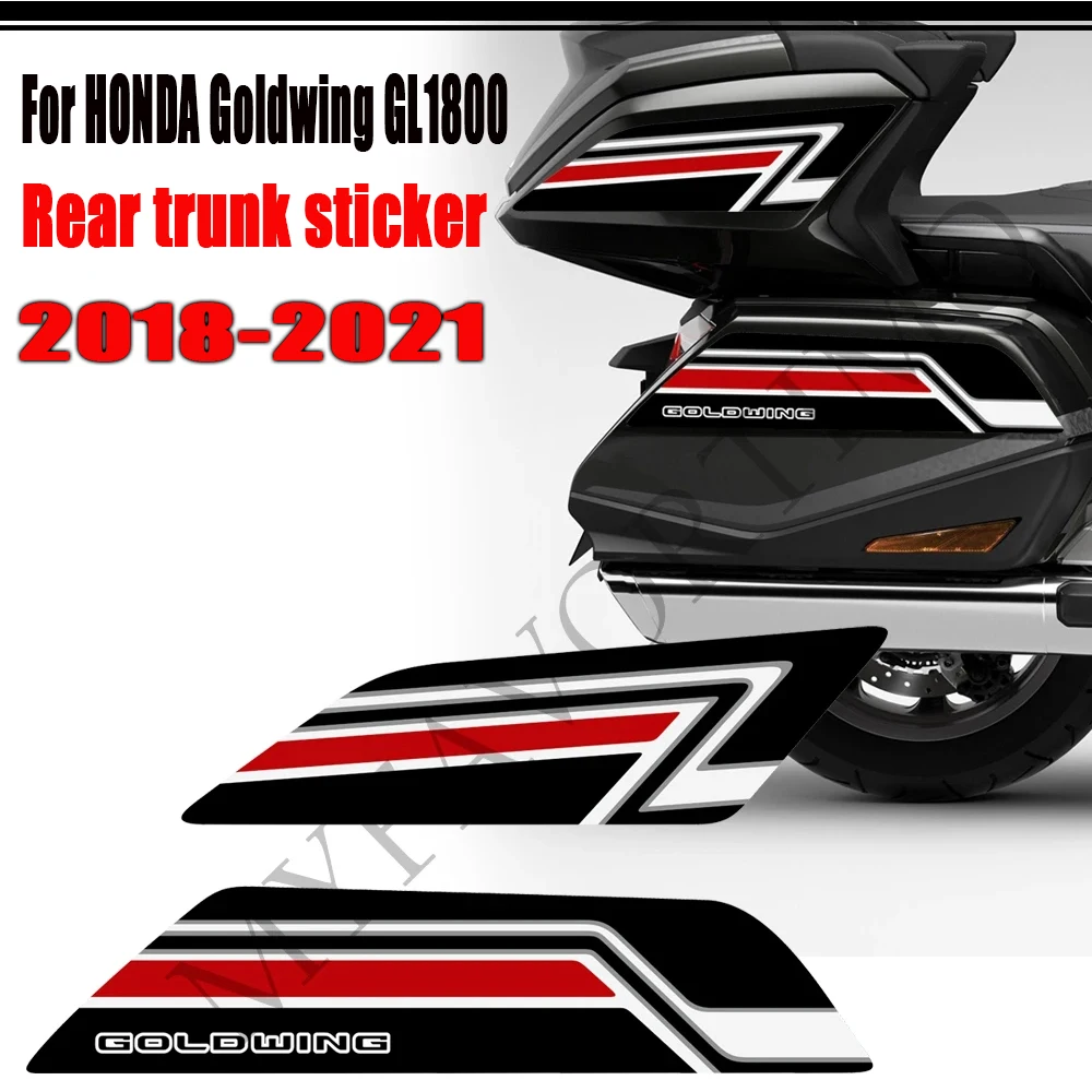 

GL1800 For HONDA Goldwing GL1800 Tour Motorcycle Decal Kit Stickers Decal Cases Panniers Luggage Trunk Bag Boxs