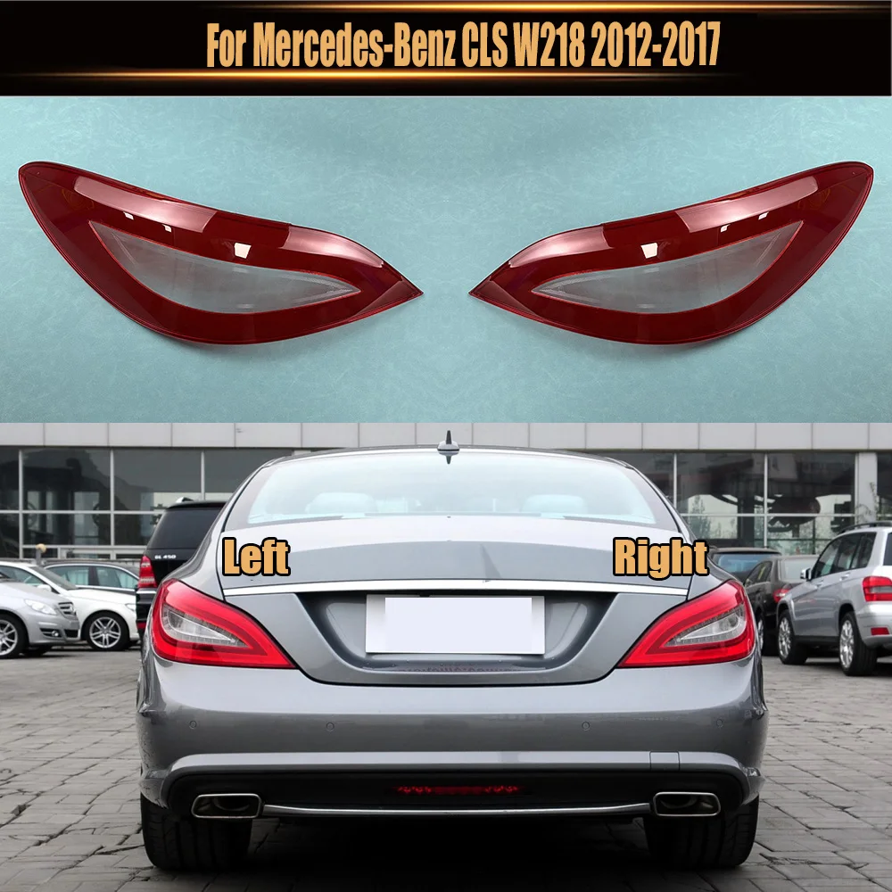 

For Mercedes-Benz CLS W218 2012 2013 2014 2015 2016 2017 Headlamp Transparent Cover Lampshade Headlight Shell Lens Plexiglass