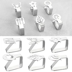 1pcs Stainless Steel Tablecloth Clip Graphic Tablecloth Clip Butterfly Tablecloth Clips Wedding Tablecloth Clamp Holder Kitchen