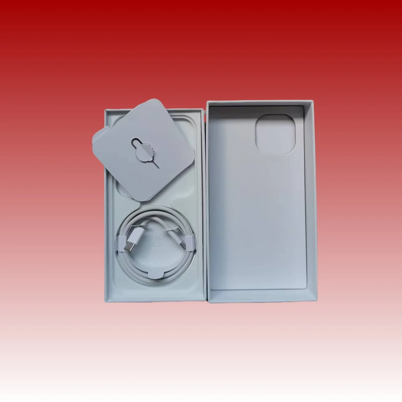 

High quality empty packaging box suitable for Apple 12 13Pro 14Plus 15Promax with data cable