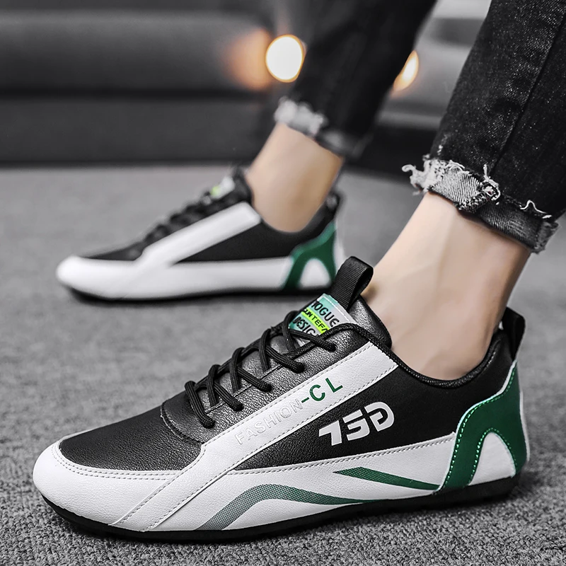 Men Shoes Casual Male Sneakers Platform Tennis Outdoor Running Sports Fashion Flat Luxury Loafers Leather Trainers Student