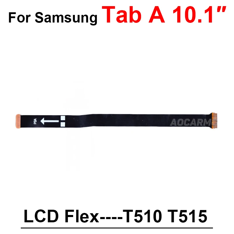 For Samsung Galaxy Tab A 10.1inch T510 T515 SM-510 LCD Screen Connection Flex Cable And Charging Port Charger Dock Replacement