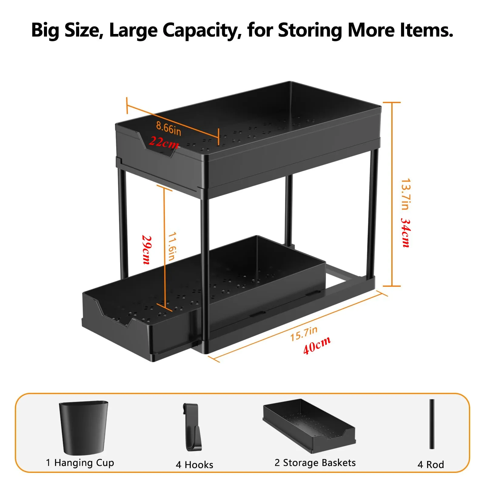 Under Sink Organizer and Storage 2