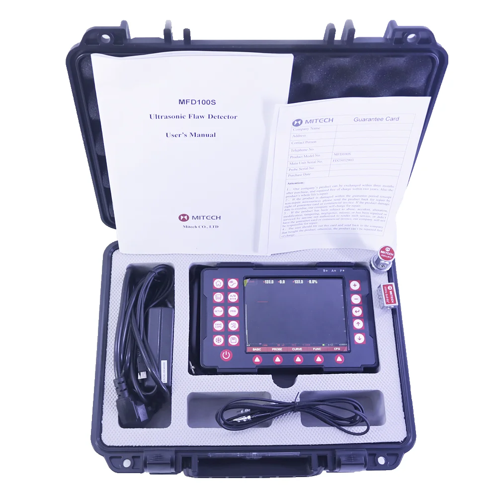 2026 SELL New Mitech MFD100S Multifunctional Horizontal NDT Intelligent Digital Ultrasonic Flaw Detector with Video Function 16G