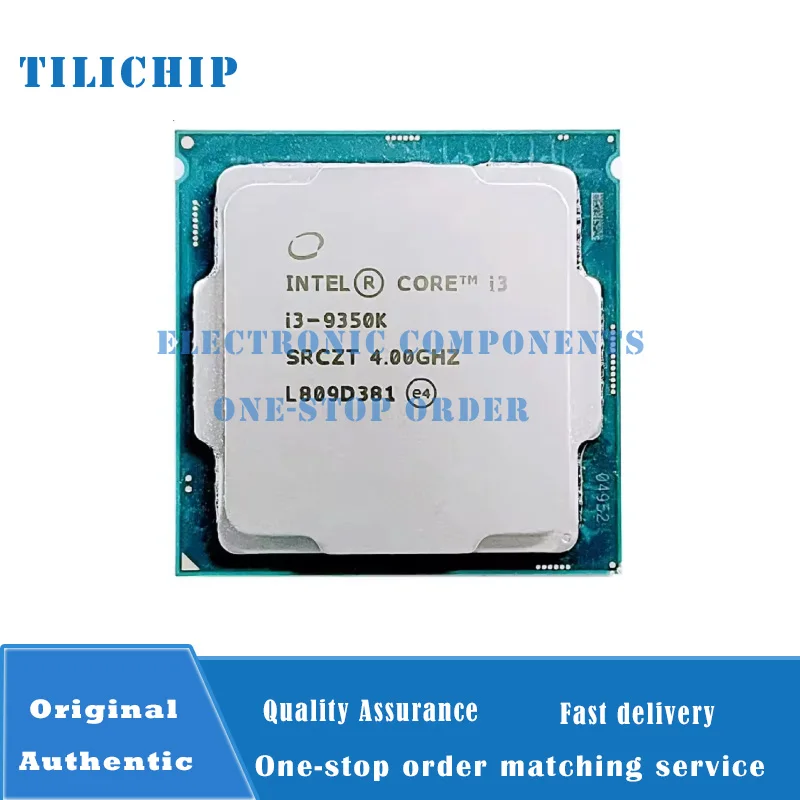i3 9350K i3-9350K 4.0GHz Quad-Core Quad-Thread CPU 91W 8M Processor LGA 1151 Desktop CPU SRCZT