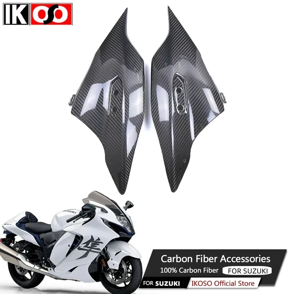 For Suzuki GSX1300R Hayabusa 2021 2022 2023 2024 Carbon Fiber Front Side Panel Motorcycle Carbon Fiber Shell Modification Parts