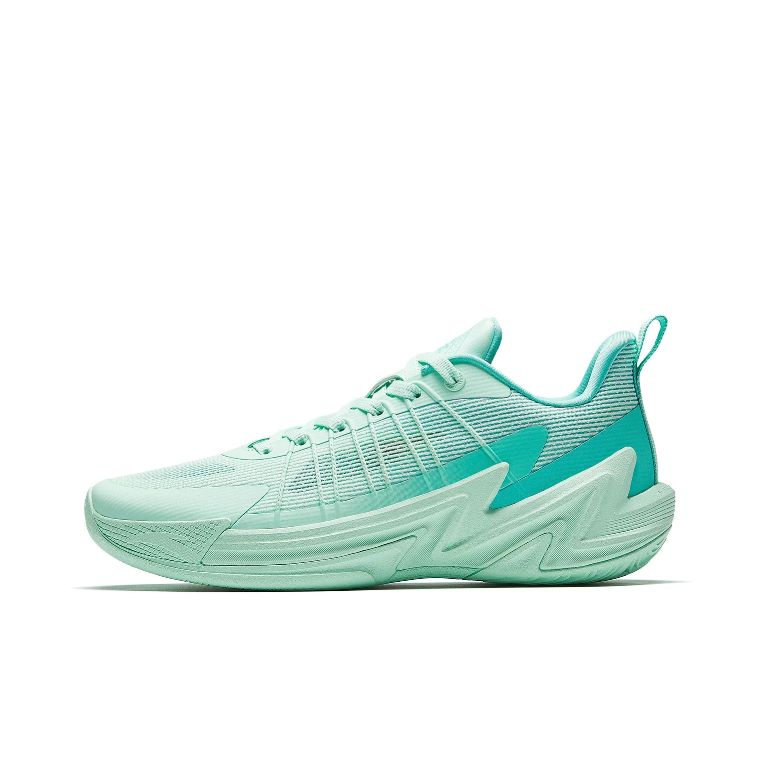 Anta Slip Resistant Abrasion Resistant Low top Basketball Shoes Men's Green 912621604-2