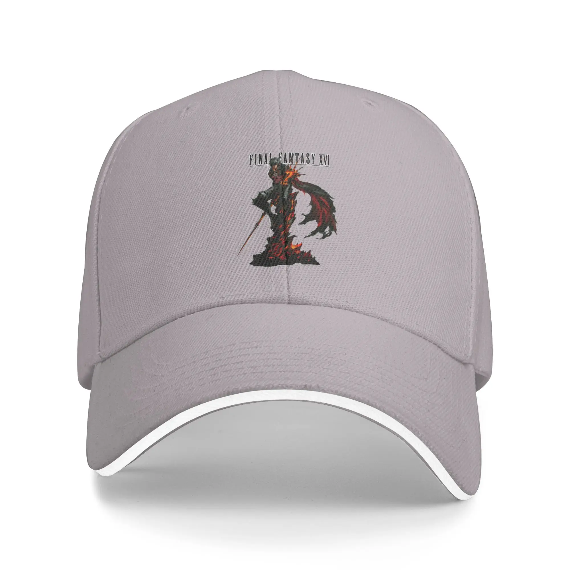 Hot Sale Final Fantasy XVI 07 Baseball Cap  Classic Sun Caps  Street Photoshoot Sun Caps