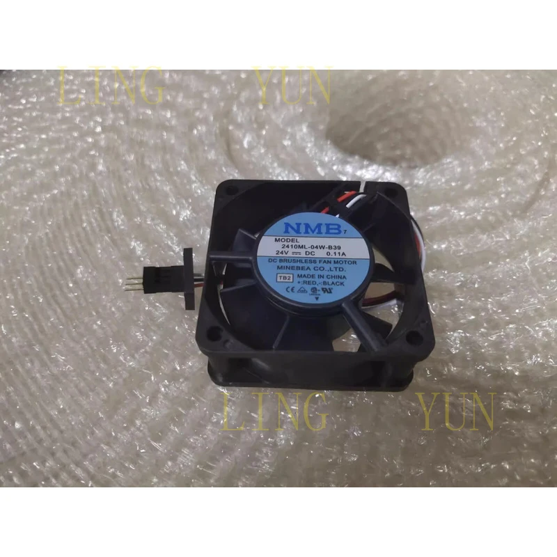 

Z FOR NMB 2410ML-04W-B39 24V 0.11A 60*60*25MM 3-Wire Axial Cooling Fan