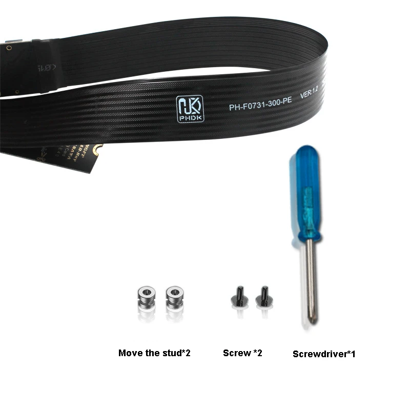 NGFF M.2 M-KEY NVME PCIE Extension Cable And Riser Card PCI-Express 4/3.0 x4 M Key Extender for M.2 2230 2242 2260 2280 SSD