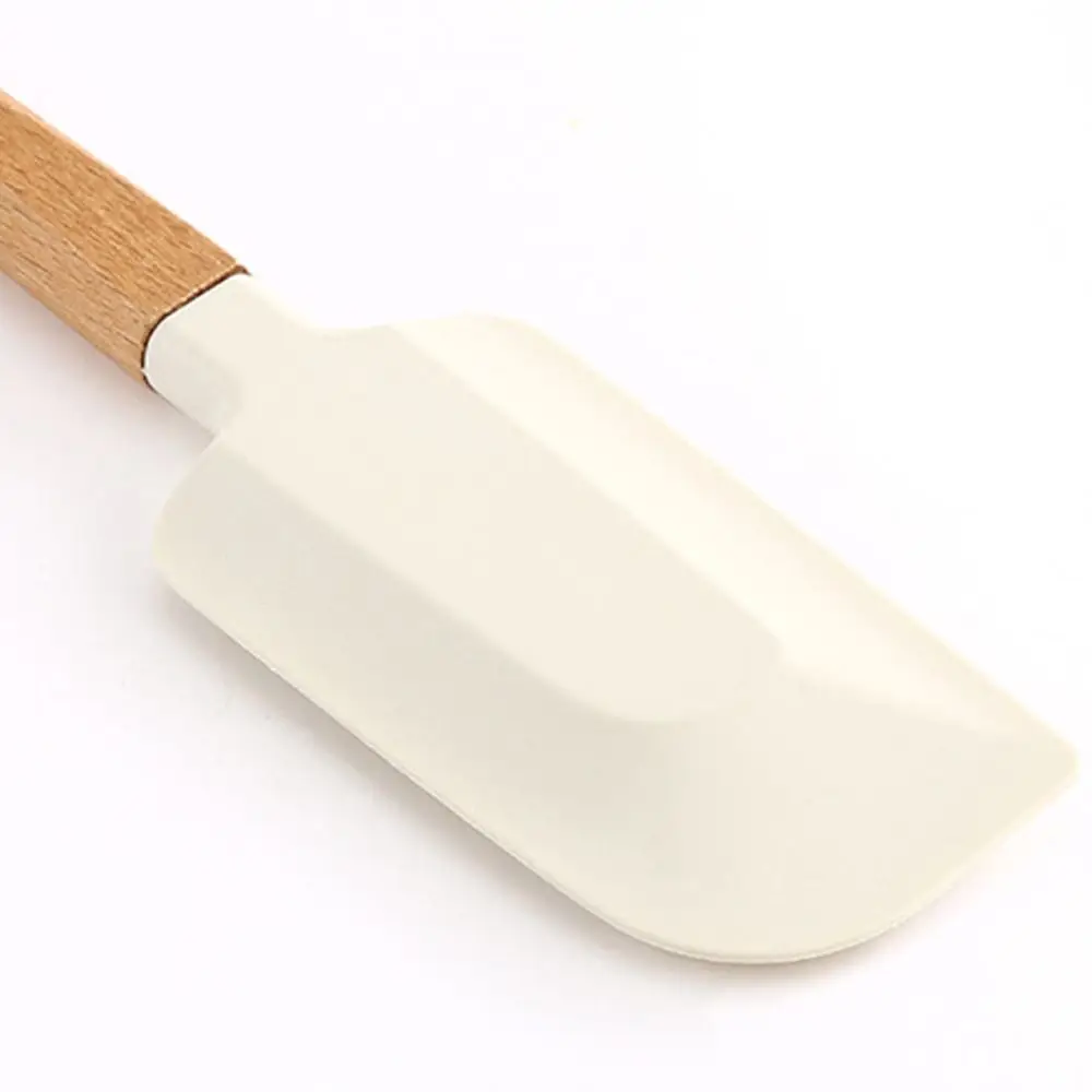 Cake Mixer Silicone Cream Spatula Long Handle Soft Baking Scraper Portable Heat Resistant Pastry Blenders Chocolate Butter
