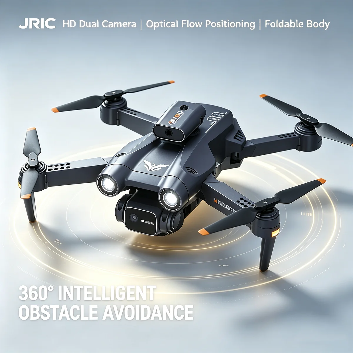 2026 New H106 RC Drone Professional HD Dual Cameras Security UAV Obstacle Avoidance Optical Flow Positioning Foldable Quadcopter
