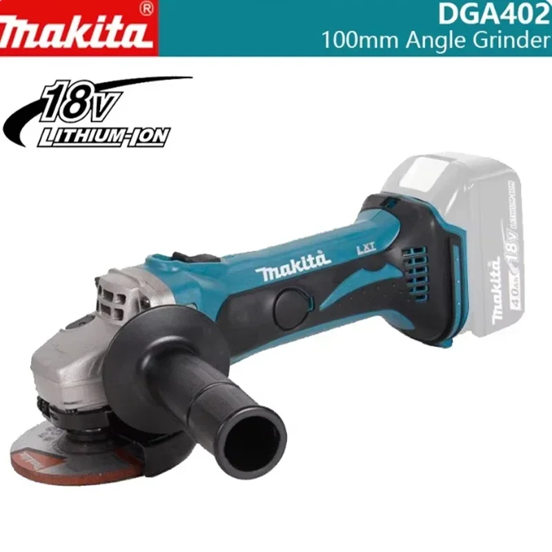 🔥 DGA402 Makita18V 125 мм бесщеточная литиевая электрическая угловая шлифовальная машина перезаряжаемая режущая машина мощная полировальная машина