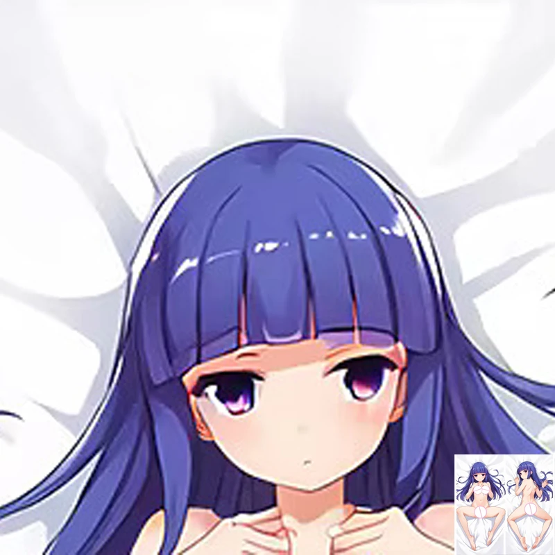 

Dakimakura Anime Rika Furude 2 Side Printed Hugging Body Pillowcase Cushion Bedding Decor Pillow Cover 2024