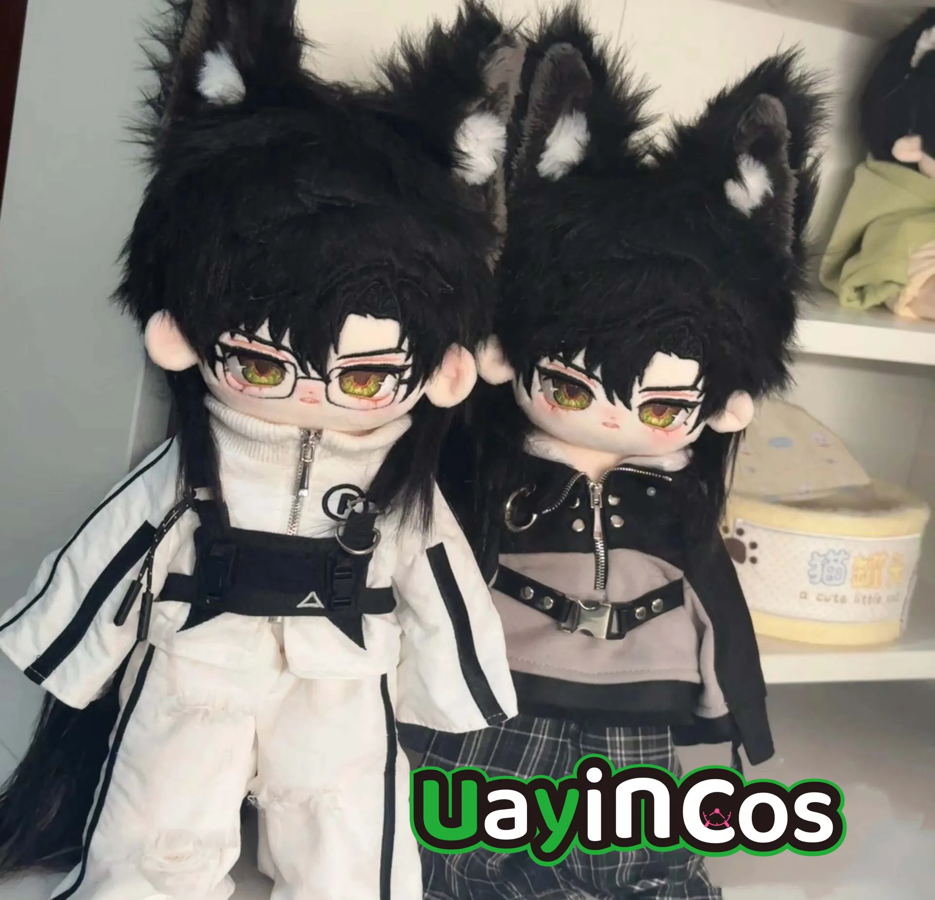 30cm Anime Love and Deepspace Zayne Stuffed Long Legs Plushie Cotton Plush Doll Body Anime Figure Toy Kids Halloween Gift