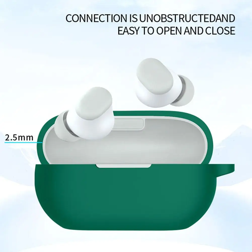 Funda para auriculares inalámbricos a prueba de golpes, carcasa resistente a impactos, antipolvo, lavable, suave, para 2024