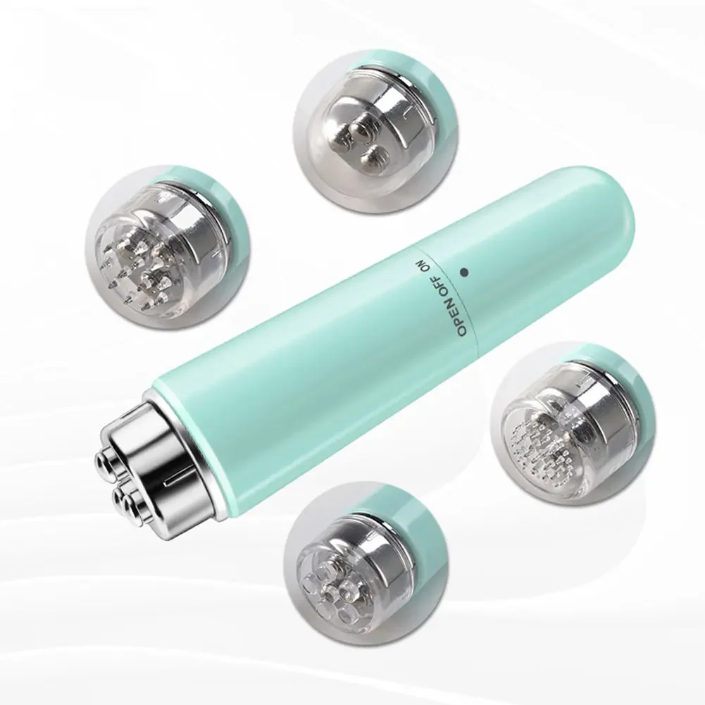 4 In 1 Electric Facial Massager Micro Vibration Eye Beauty Instrument For Relax Eye Dark Circles Eye Bags Wrinkles Puffiness