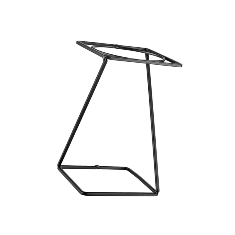 Home Coffee Filter Holder Stand for Pouring Over Dripper Brewing, Metal Open Frame Support for Mug or Coffee Servers Use J0MC