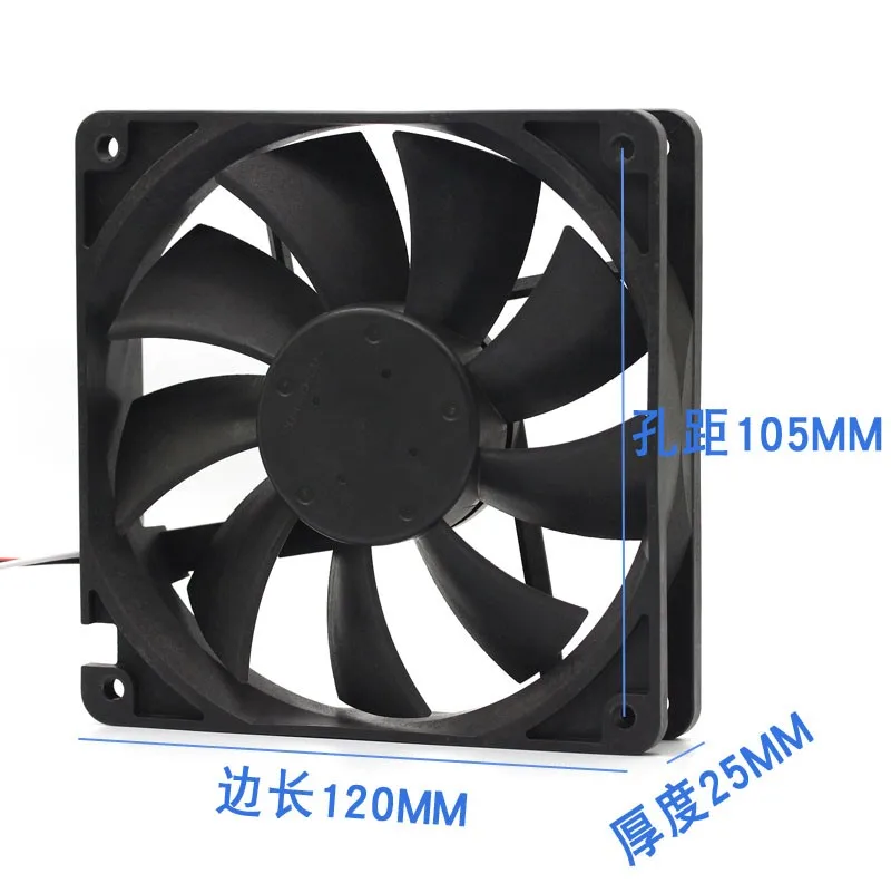 NOVO RADIADOR DE VENTILADOR DE REFRIGERAÇÃO ORIGINAL 4710KL-05W-B39 24V 0,20A 12025 120x120x25mm