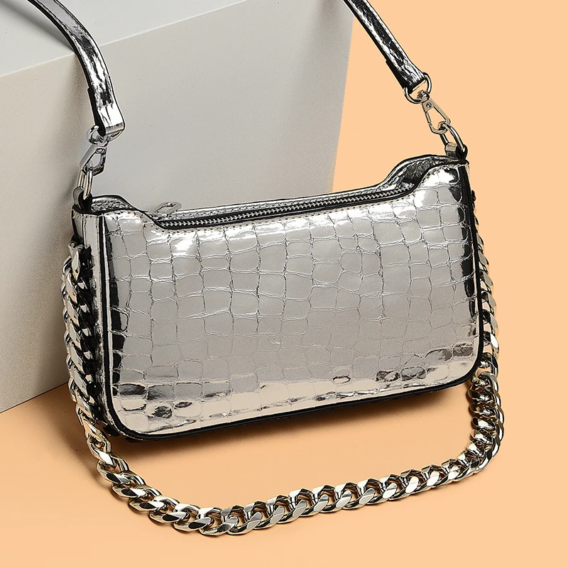 Designer Chain Female Handbags Luxury Messenger Tote High Quality Leather Women Shoulder Crossbody Bags