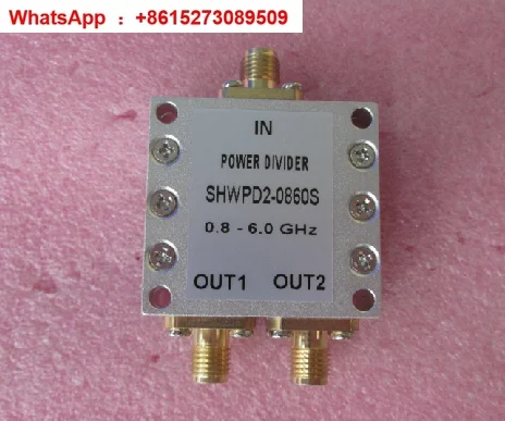 

SHWPD2-0860S 0.8-6 GHzWIFI test, one point two 2.4G 5.8G RF power divider