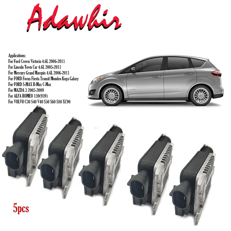 

5 шт. х резистор двигателя воздуходувки для FORD FOCUS OEM 940002904 00520973 0000138280 940002906 940004702 940004701