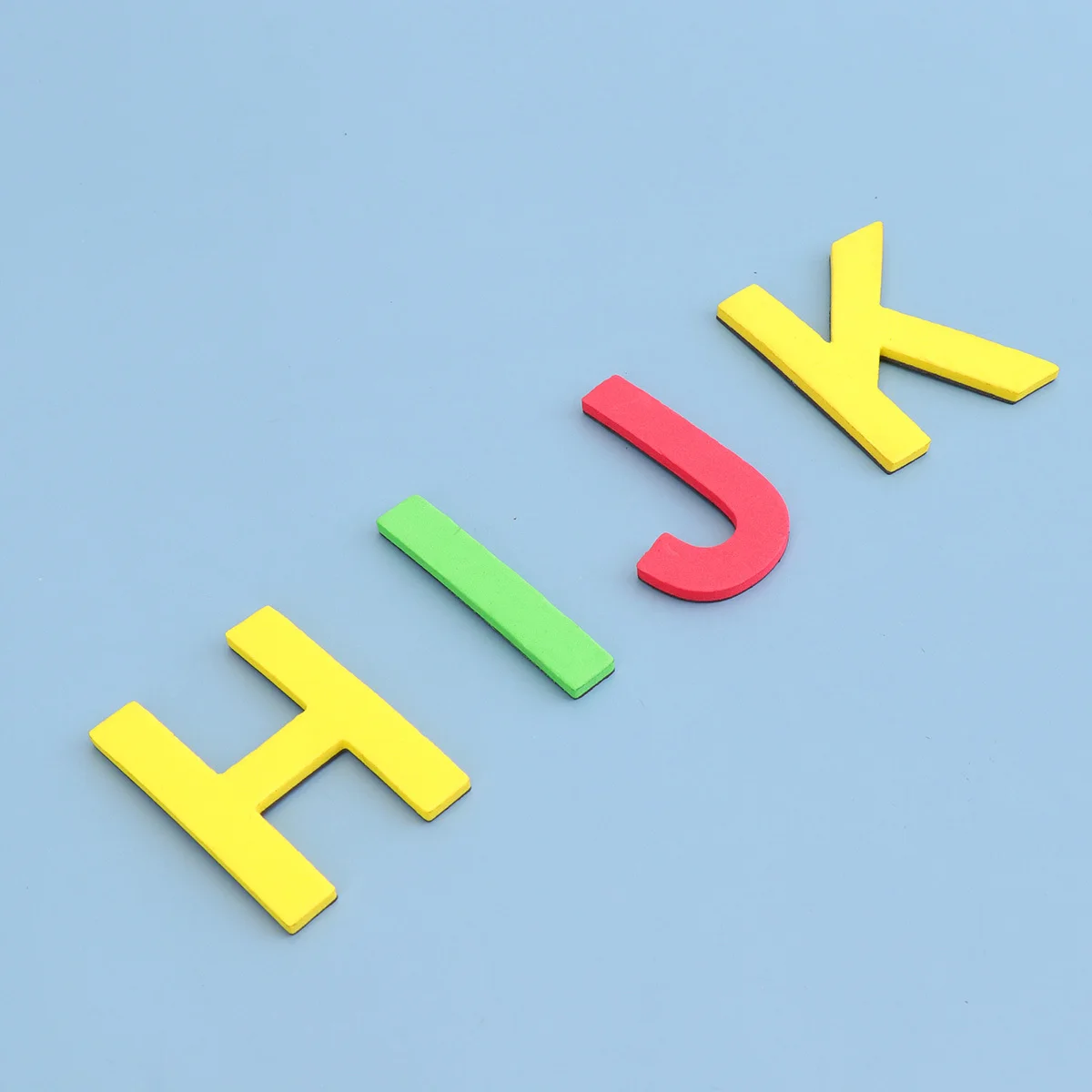 

1 set 1 Set Alphabet Sticker Uppercase Colorful Educational Kids Learning Magnet Tiles For Refrigerator Whiteboard Iron Door