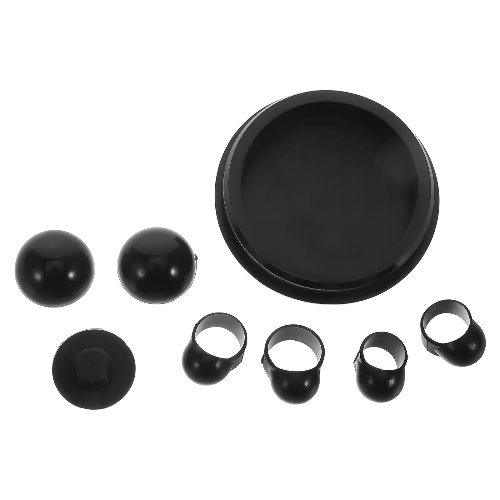 

1Set Ethereal Drum Silicone Set Sound Dampening Cover Finger Sleeves Foot Pads Universal Fit Drum Accessories Percussion