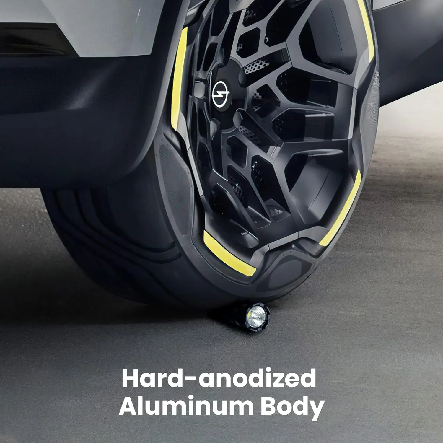 3800 Lumen superhelle wiederaufladbare taktische Taschenlampe mit Doppelschalter, IPX8 wasserdicht für Camping, Wandern, Notfall