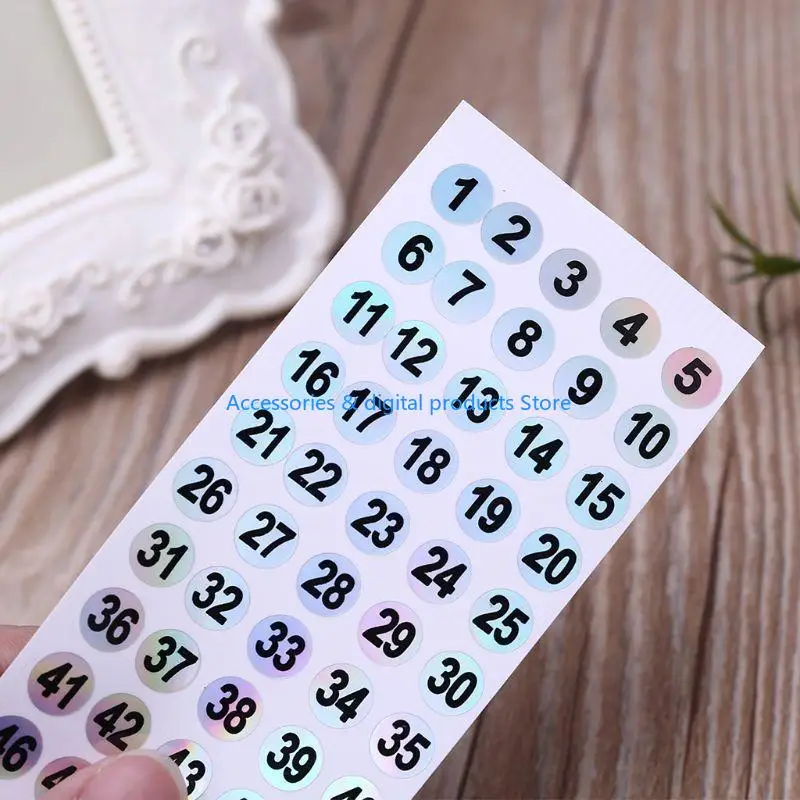 

77JD 8 мм этикетки с номерами от 1 до 200 клейкие наклейки знак для рукоделия самоклеящиеся