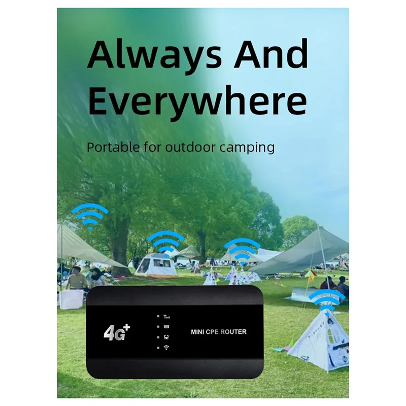 

AA08-Новый 4G Mifis Wi-Fi 6, портативный Wi-Fi с беспроводным портом Lan, Wi-Fi-маршрутизатор, мини-CPE, уличная точка доступа, карманный Mifi