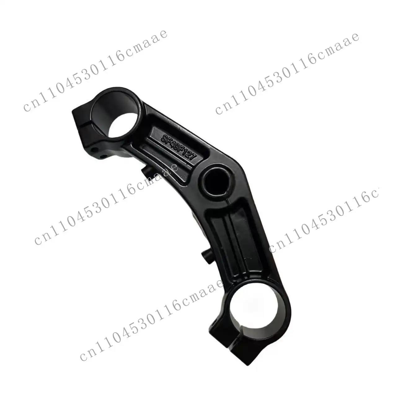 Motorcycle accessories, steering column assembly, lower cross frame