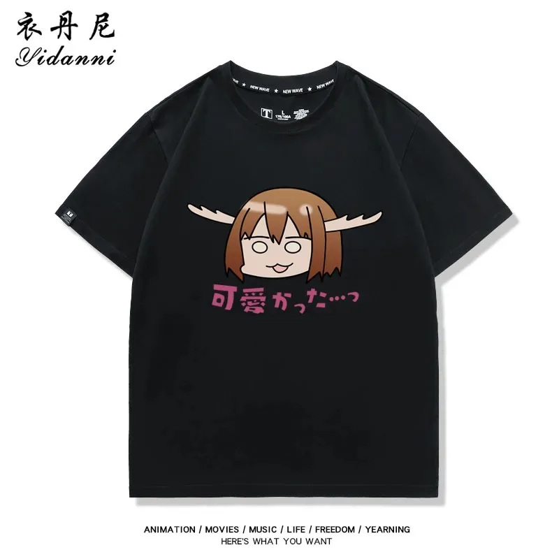 Shikanoko noko anime meu cervo amigo nokotan noko shikanoko camiseta cosplay nokonoko verão camiseta feminina camisa masculina oversize