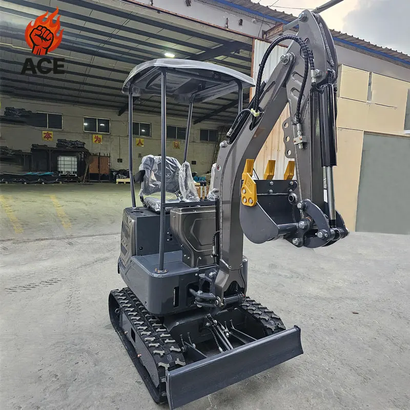 

Fast Shipping 1 Ton Mini Excavators Ce Epa Micro Digger Multifunctional Mini Excavator Machine with customized