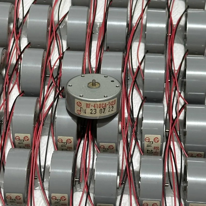 Micro Round 25mm MABUCHI RF-410CA DC 1.5V 2V 3V 5900RPM 10mm Thin Micro Round Solar DC Motor Audio Recorder CD Player - view 3