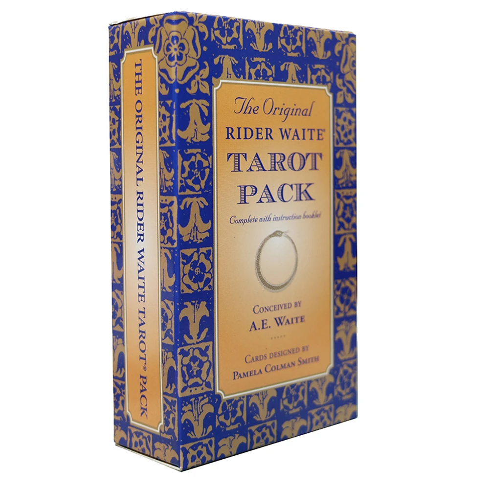 Rider Tarot Deck Tarot Card for Beginners with English Version Guidebook Relationship Waite Board Game Guidance Divination