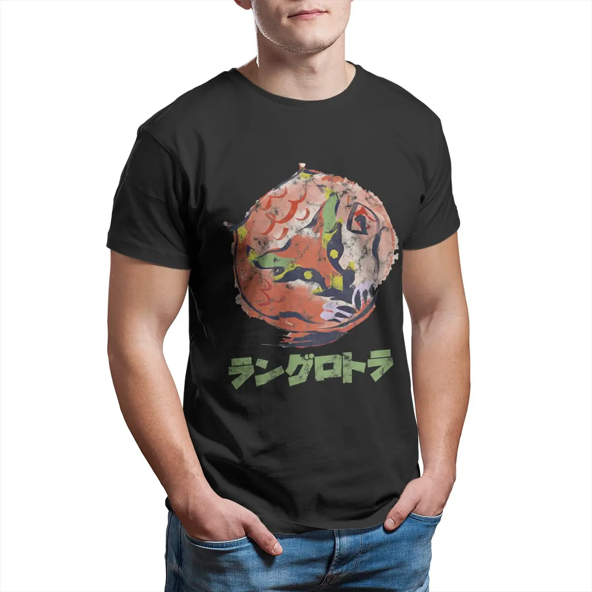 

Monster Hunter Rise Volvidon Kanji Icon Unisex T-Shirt for Men Cotton Novelty T-Shirt RPG video game Clothes Birthday Present