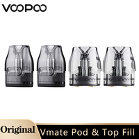 Original VOOPOO Vmate Pod V2 Cartridge/Vmate Top Fill 3ml 0.4/0.7/1.0/1.2ohm for Vmate i2 /Vmate E/V.THRU Pro/Vmate Max Kit