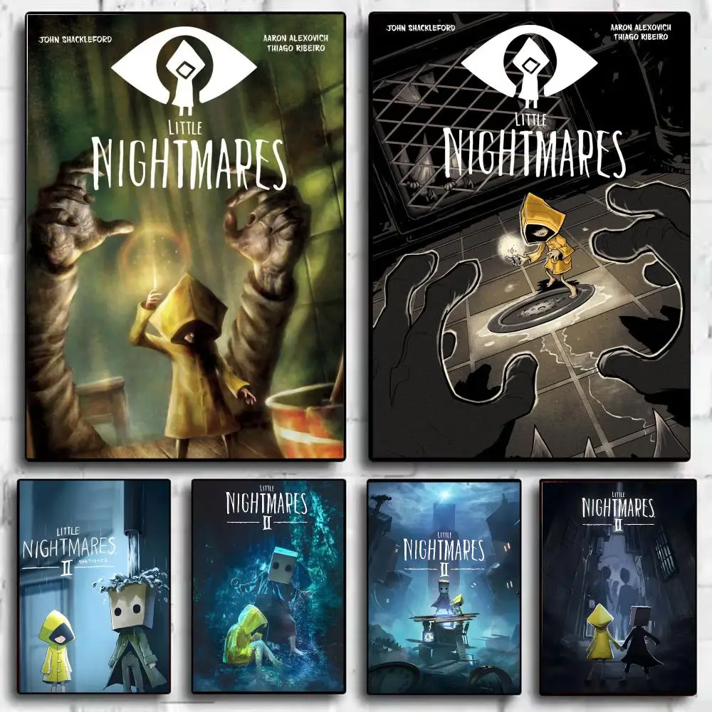 Game L-Little Nightmares Poster Wall Art Print Poster for Bedroom Living Room Home Decor Gift Artwork